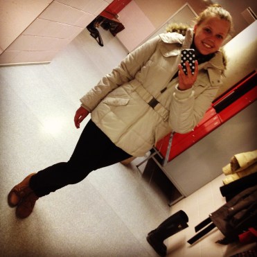 That's how you smile when you're really really happy :)