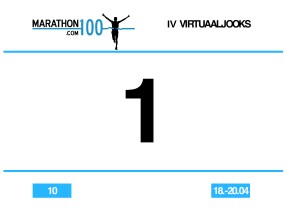 Couldn't really complain about my race number, could I? :)