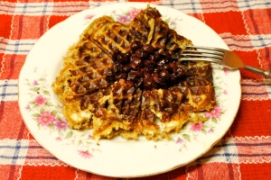A failed protein waffle