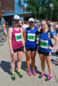 With Kertu and Kristel. Both did great!