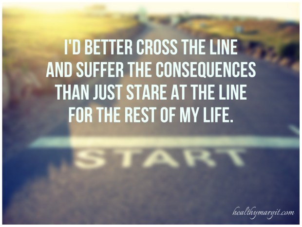 i'd better cross the line